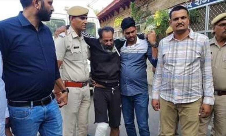 अजमेर पुलिस की बड़ी कामयाबी, टॉप-25 इनामी डकैत धनसिंह हथियार और ग्रेनेड के साथ गिरफ्तार