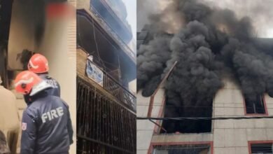 दिल्ली के सुभाष नगर में तड़के लगी भीषण आग, तीन दमकल गाड़ियां मौके पर पहुंचीं